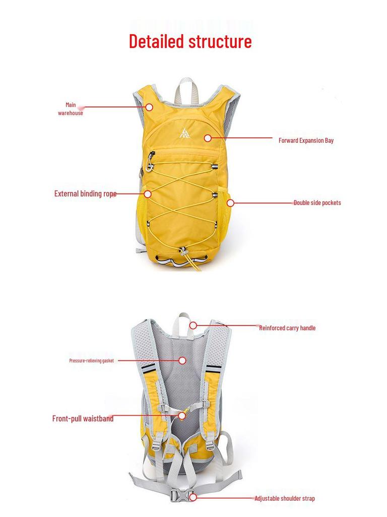 2025 Women's Lightweight Hiking & Cycling Backpack - Outdoor, Travel & Climbing Sports Bag