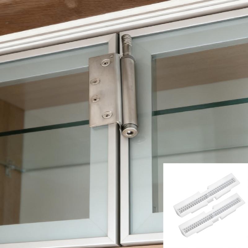 Heavy Type Spring Loaded Sliding Door Rail System Ensuring Quiet Reliable Performances for Home Office Environment
