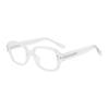 Korean Style Retro Light Oval Glasses Frame - Simple, Cute, and Stylish for Women