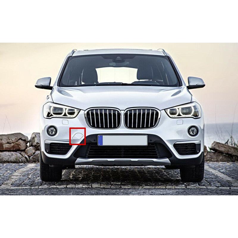 Copri Gancio Occhiello Tappo Trim Gancio Traino Paraurti Anteriore 51137361220 Adatto per BMW X1 F48 18dx 18i 20dx 20ix 25dx 25ix 28ix 2018 2017 2016
