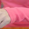 T-Mix Solid Color Women Ribbed Long Sleeve Round Neck Buttons Slim Fit T-shirt Blouse