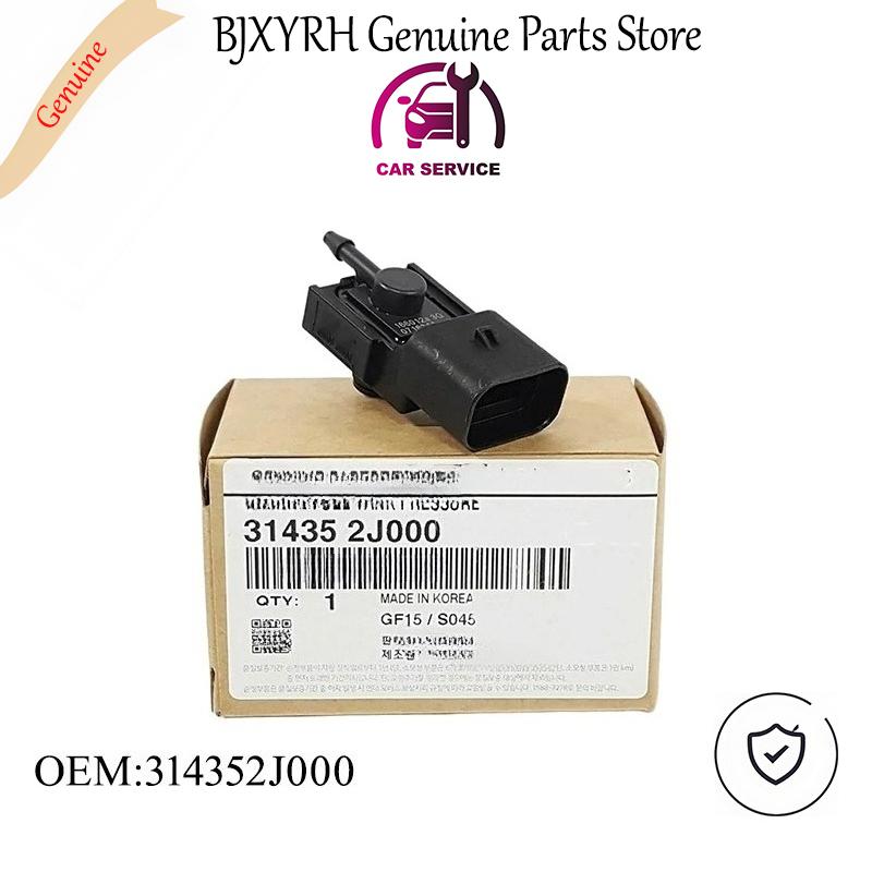 314352J000 Fuel Tank Pressure Sensor for Hyundai Elantra Genesis Santa Fe Sonata Kia 2009-2015 OEM 31435-2J000