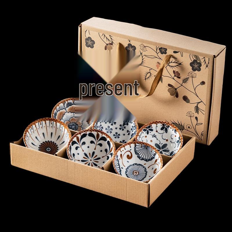 Набор керамических мисок в китайском стиле Янге