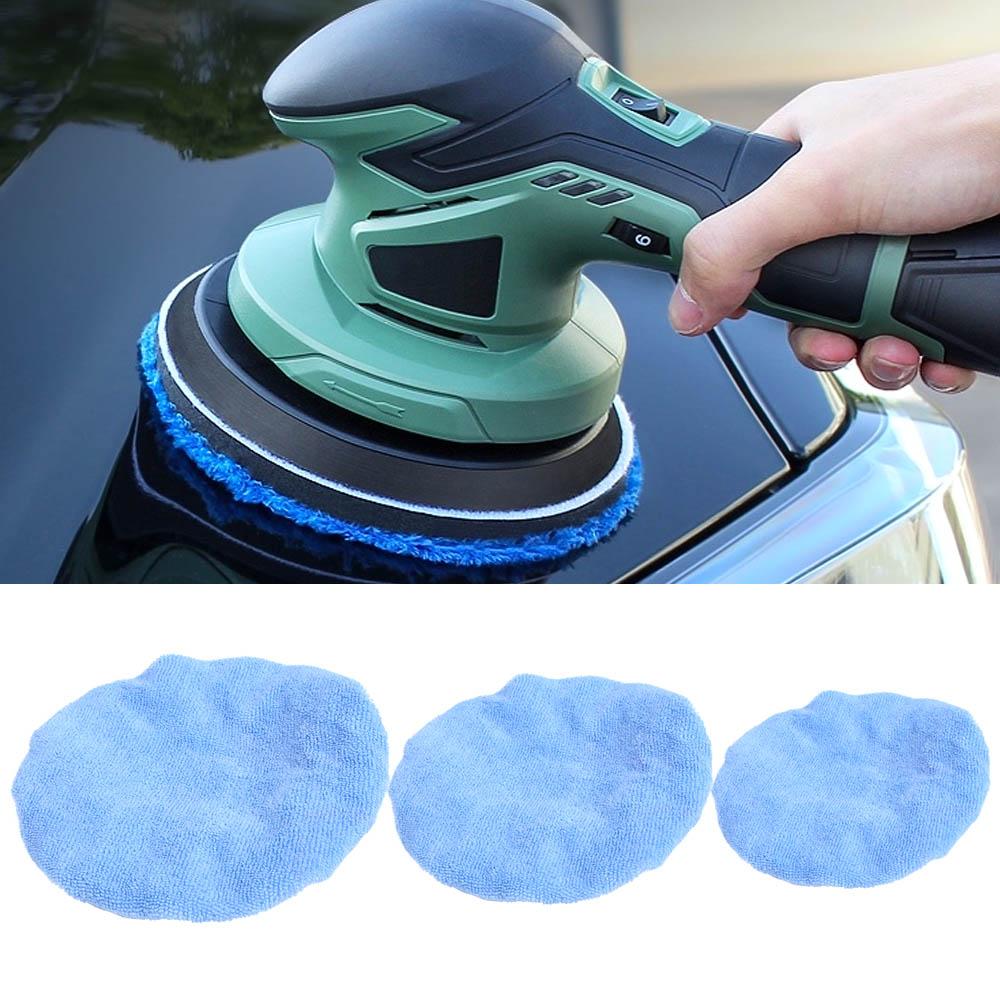 Polishing Terry Cloth Waxing Bonnet Polishing Bonnet Buffer Pad Waxing Cloth Cover Car Polisher Pad