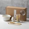 Japanese Style Matcha Tea Set Bamboo Whisk Scoop Ceramic Matcha Bowl Traditional Indoor Handmade Tea-making Tools 4/5pcs/set