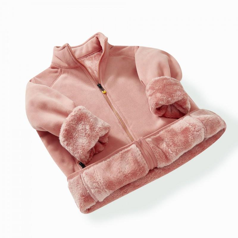 Women Men Fleece Jacket Warm Windproof Polar Top Outdoor Casual Plus Size Thermal Coat