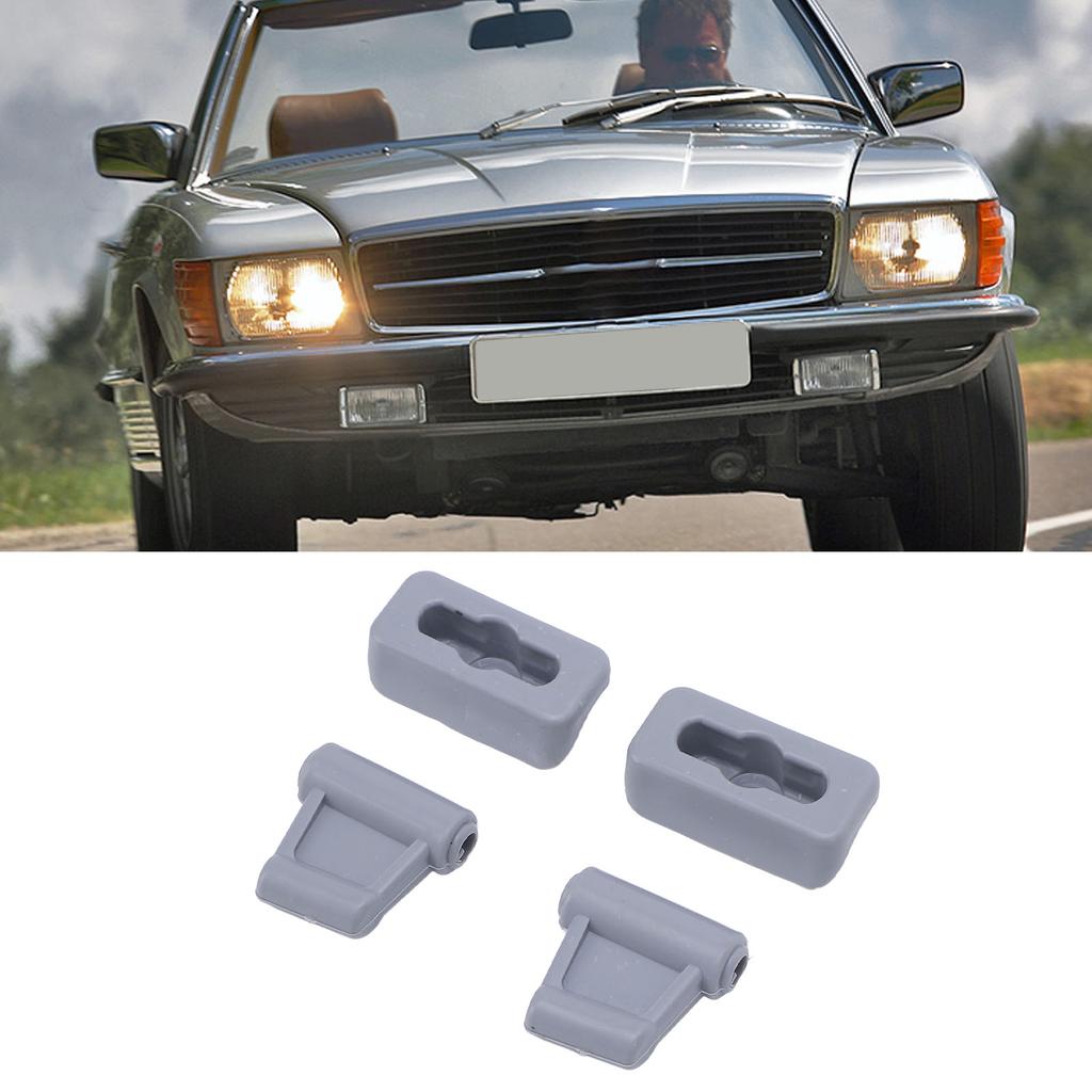 Sun Clips Set VEP101693 High Strength Plastic Car Sun Holder Clip for R107 1971-1989