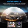3 Channel Dash Cam for Car Camera Video Recorder Dashcam DVRs Black Box Dual Lens DVR with Rear View Camera 24H Parking Monitor