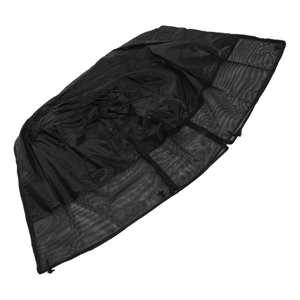 Breathable Dog Crate Cover Oxford Mesh Ventilation Dog Kennel Protection Cover for 42 Inch Wire Dog Crates Black 42 Inch