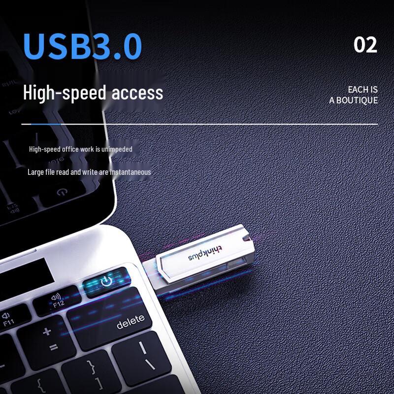 Lenovo TPCU301plus Dual-Interface Rotating USB Drive