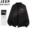 JEEP SPIRIT Men's Spring Autumn Casual Stand Collar Jacket