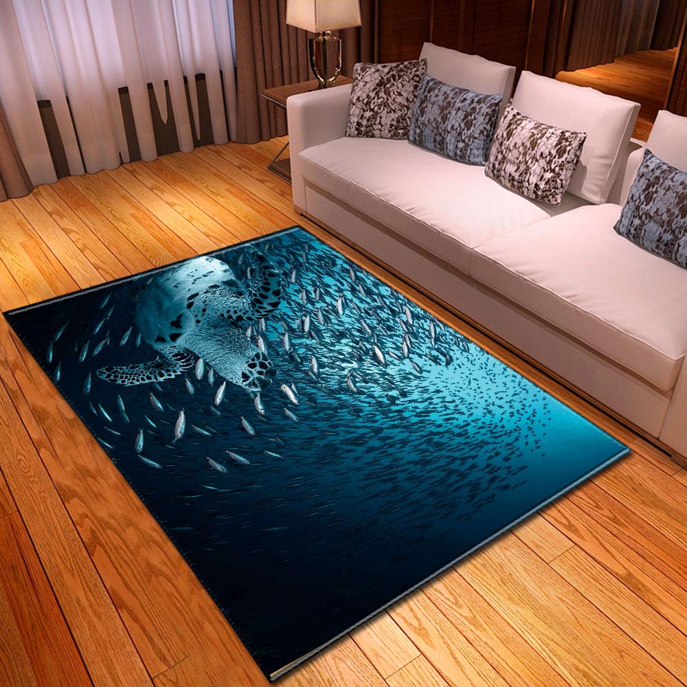 Abstract Daisy Art Large Carpet Living Room Floor Mat Colorful Pattern