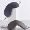 Breathable Ice Silk Double-Sided Blackout Eye Mask with Ear Hook