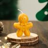 Christmas Decorations, Gingerbread Man Scented Candles, Creative Shaped Souvenirs, Tabletop Ornaments, Scented Wax