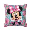 Disney Cartoon Minnie Mouse Cushion Covers Polyester Anime Throw Pillow Case for Sofa Car Square Pillowcase Bedroom Decoration