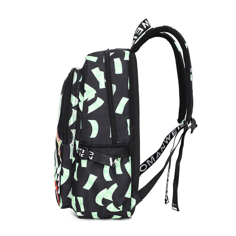Questo Zaino Stampato è una Borsa a Spalle Doppie Leggera e di Grande Capacità per Studenti delle Scuole Primarie e Secondarie e Bambini