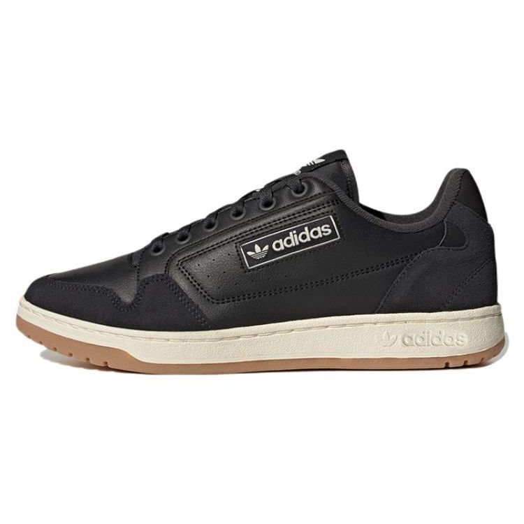 Adidas Originals Ny 90 Leather Classic Trend Durable Low-Top Skate Shoes Unisex Sneakers Black GX9704