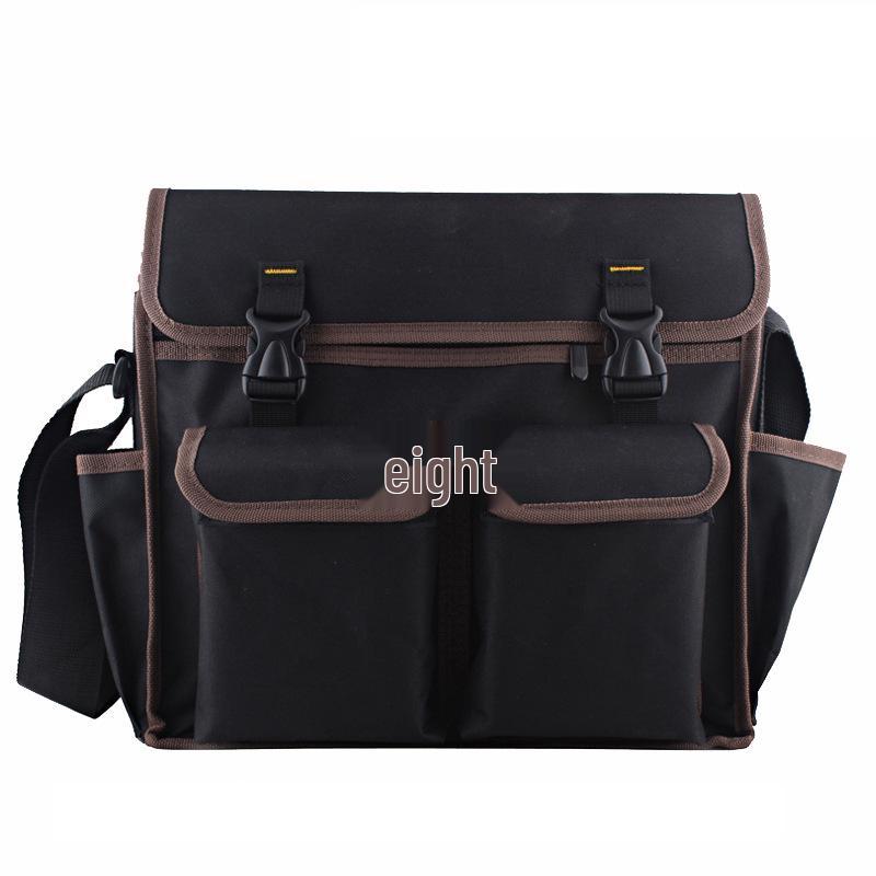 Velká multifunkční plátěná brašna na nářadí pro elektrikáře