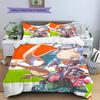 Digimon Adventure Exquisite Design Anime Patterned Duvet Cover Set & Case Daily Use Bedding Nice Fan Gift Home Ornament -xia97