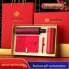 Creative Cultural Souvenir Gift Sets: Event Conference Boxes with Logo-Engraved Thermos Cups