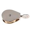 1Pcs New 36/52/75mm Fixed Pulley Single/Double Wheels Zinc Alloy Messenger Pulley Mini Metal Sheave Crown Block