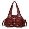 Women's Handbag Large Capacity Commuting Shoulder Bag PU Crossbody Bag