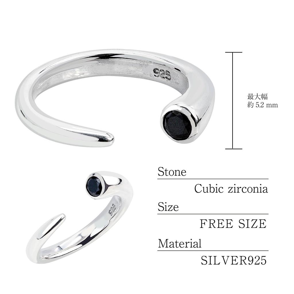 Ring 925 Silver Ring [Sears] Men's Women's Sr01-0005