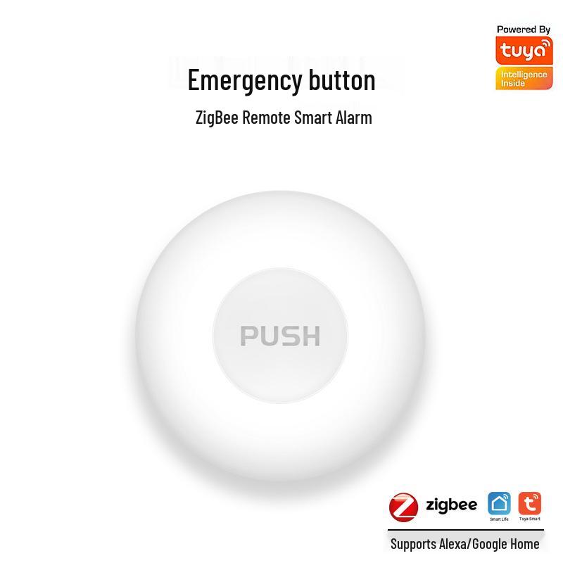 Qianyun Lithium ZigBee Smart Home SOS Emergency Call Button No