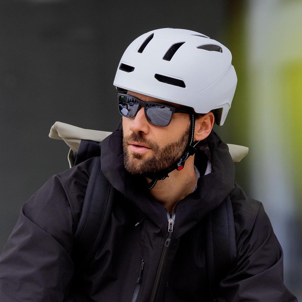 Uvex Urban Planet Bicycle Helmet Commuting To School Environmentally Friendly