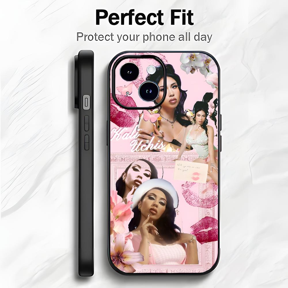 Smooth Cool Latin Singer K-Kali Uchis Phone Case Phone Case Soft Packaging Lightweight For iPhone17 16 15 14 13ProMax