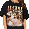T-shirt Unisex Cotone Grafica Ritratto Collage Ariana Grande Vintage Fan Concerto Musica Manica Corta