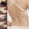 3 Hooks Solid Color Transparent Bra Strap Bra Accessories Entension Buckle Extender Shoulder Strap