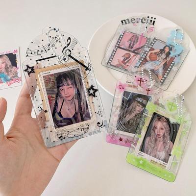 Porte-cartes Kpop Y2K Porte-cartes Kpop Porte-charms Kpop Kawaii Porte-cartes Id Porte-cartes de bus