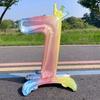 1pcs 32inch Standing Rainbow Digital Balloon Gradient Colorful Crown Aluminum Foil Balloon Birthday Party Baby Shower Decor