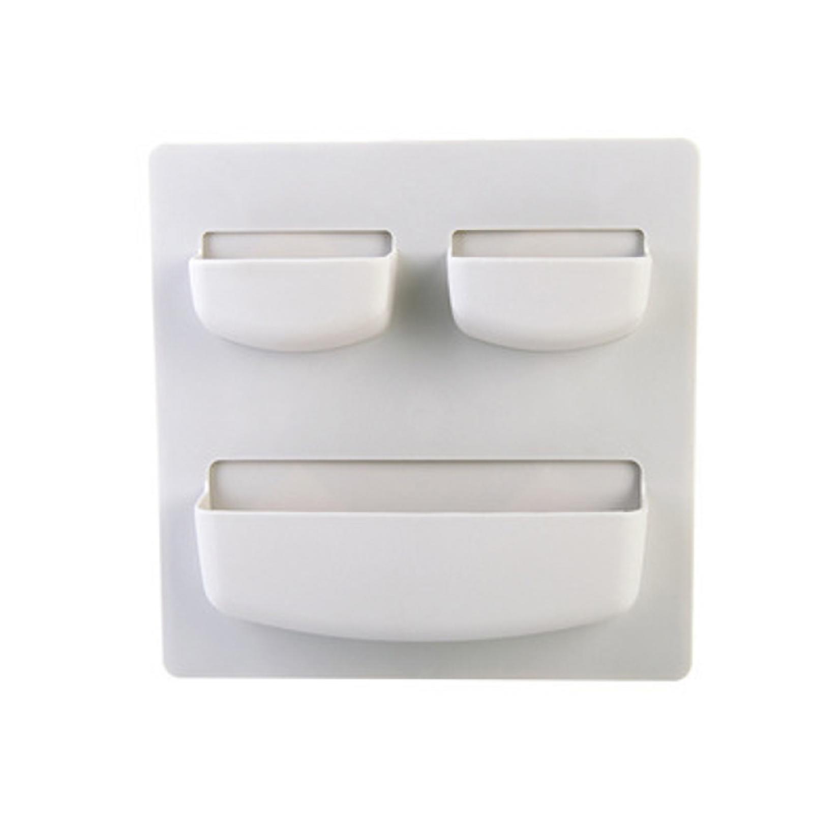 

Настенная полка для хранения в ванной, держатель, кухонный органайзер для дома, горизонтальный