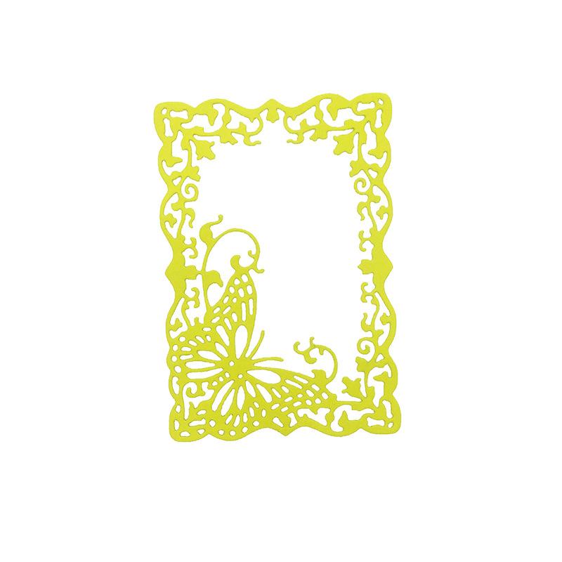 Butterfly Frame Metal Cutting Dies for DIY Scrapbooking Album Paper Cards Decorative Crafts