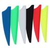 30Pcs/Bag 2" Rubber Vanes Archery Arrow Feather Fletching Shield Diy Tool