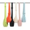 New Simple and Casual Solid Color Nylon Large Capacity Men Women's Dumpling Bag Shoulder Bag for Travel and Commuting Unisex Hobo Bags