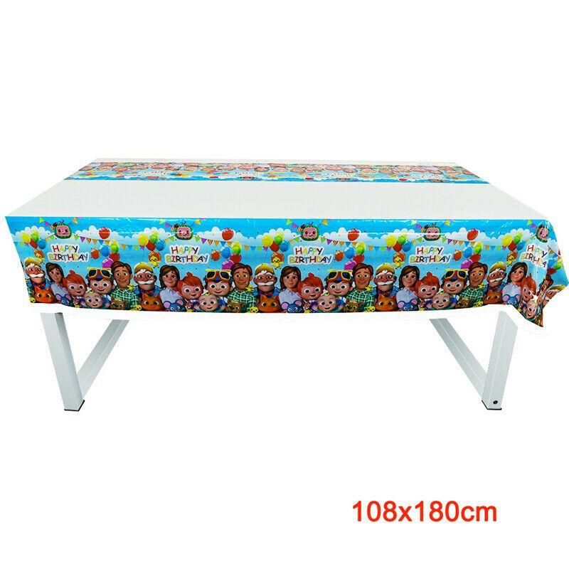 Vibrant Family Birthday Party Supplies Set With Cheerful Plates And Decor Elements