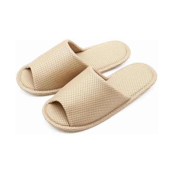 Okumura Slippers Ultra-light flat air slippers Machine washable Light and durable EVA sole Highly breathable mesh material