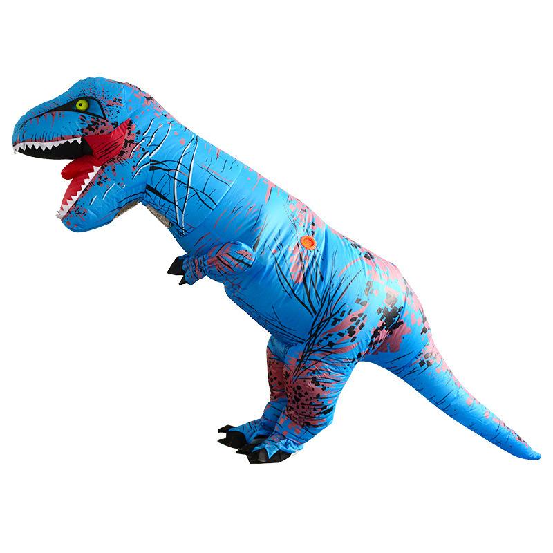 Halloween Cross Border Costume Dress Up Tyrannosaurus Rex Inflatable Costume Stage Performance Costume Dinosaur Inflatable Costume