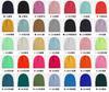 Winter New Warm Knitted Wool Hat LOGO Embroidery Show Face Small Fashion Pullover Hat Ear Protection Hat