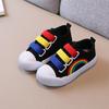 Child Boy Girl Canvas Hook Loop Flat Rainbow Shoes Spring Leisure Kids Non-slip Comfort Sneakers Shoe Toddlers Tennis Shoes