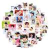 Ding Chengxin Stickers: 60 Sheets for Youth Journals, DIY Decoration, Phones, Laptops