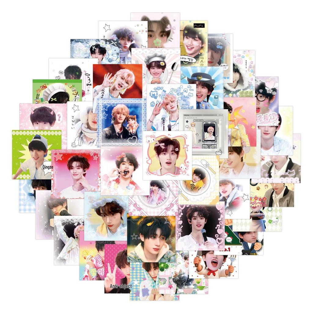 Ding Chengxin Stickers: 60 Sheets for Youth Journals, DIY Decoration, Phones, Laptops