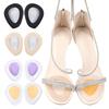 Two-Tone Forefoot Cushion: Self-Adhesive, Shock-Absorbing, Anti-Slip Pad for High Heels.