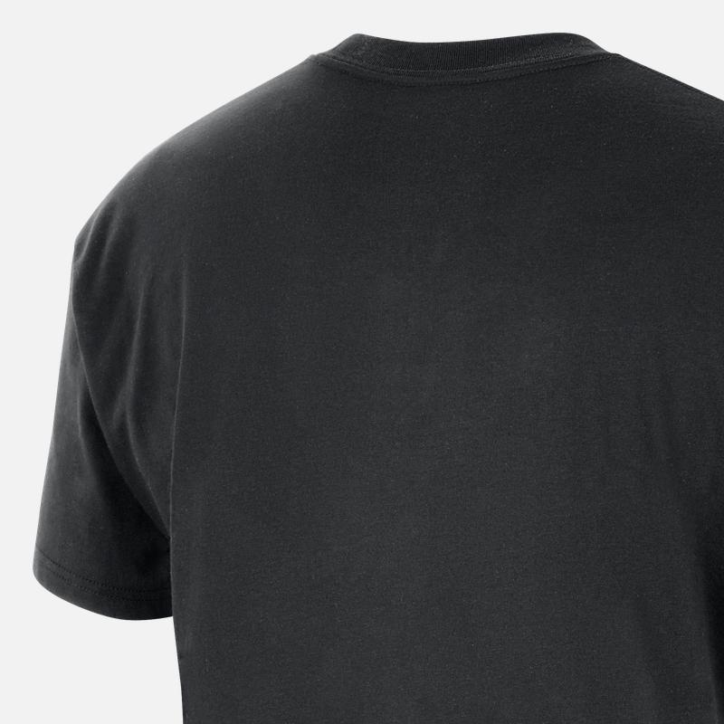 Jordan NBA Brooklyn Nets Alphabet Crew Neck Casual Loose Short Sleeve T-Shirt Men Tops Black FN1053-010