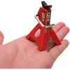 Simulation Jack Stand 75mm~102mm Adjustable Height RC Jack Stand Climbing Car Simulation Decorative Accessory Mini Lifting Jack for SCX10 D90 1/10 RC