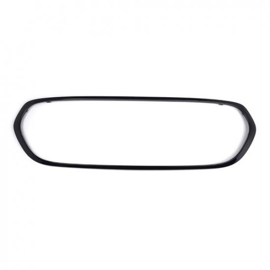 Black Front Bumper Grille Frame Molding Trim For BMW Mini Cooper F55 F56 F57
