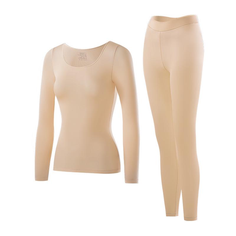 Lightweight Seamless Antibacterial Skin-Beautifying Base Layer: High Elasticity, Comfortable, Warm, Moisturizing